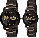 Skylark Analog Black Dial Unisex Adult Watch Princeprincessmetal