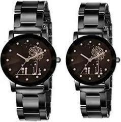 Skylark Analog Black Dial Unisex Adult Watch studentcouplemetal