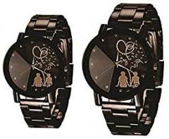 Skylark Analog Brown Dial Unisex Adult Watch Love Tree