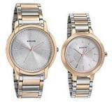 Sonat Sonata Pairs Analog Silver Dial Unisex Watch 770318141KM01/NN770318141KM01/NP770318141KM01