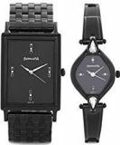 Sonata Analog Black Dial Unisex Watch NK770038063NM01