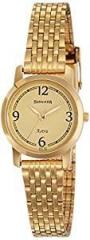 Sonata Analog Champagne Dial Women's Watch NM87018YM02/NN87018YM02