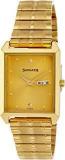 Sonata Analog Gold Dial Men's Watch NK7007YM05