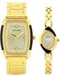 Sonata Analog Gold Dial Unisex's Watch NK70808069YM02