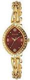 Sonata Analog Gold Dial Women's Watch NK8149YM01