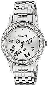 Sonata Analog Multi Colour Dial Women's Watch 8123SM01