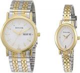 Sonata Analog Silver Dial Unisex Watch NM11418100BM01/NN11418100BM01