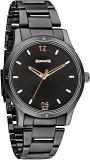 Sonata Black Dial Analog Watch For Women NR8183NM02 Stainless Steel, Black Strap