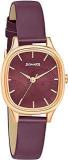 Sonata Burgundy Dial Analog Watch For Women NR8173WL01