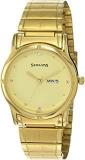 Sonata Classic Analog Gold Dial Men's Watch NM7023YM09 / NL7023YM09