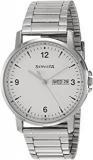 Sonata Essentials Analog White Dial Men's Watch NL77083SM01/NP77083SM01