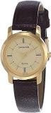 Sonata Light Champagne Dial Analog watch For Women NR87018YL01W