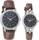 Sonata Pairs Analog Black Dial Couple Watch 79548151SL01