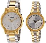 Sonata Pairs Analog Silver Dial Unisex Watch NM79548151BM01 / NL79548151BM01