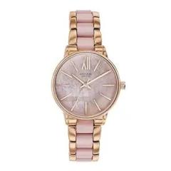 Sonata Poze Quartz Analog Mother of Pearl Dial Metal & Plastic Strap Watch for Women SP80051KD01W