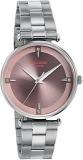 Sonata Poze Quartz Analog Pink Dial Metal Strap Watch For Women SP80014SM01