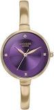 Sonata Poze Quartz Analog Purple Dial Metal Strap Watch For Women SP80013WM01