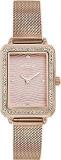 Sonata Poze Quartz Analog Rose Gold Dial Mesh Strap Watch For Woman_SP80059WM01W