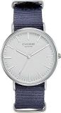 Sonata Poze Quartz Analog White Dial Nylon Strap Watch For Men SP70038SP01W