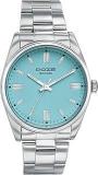 Sonata Poze Quartz Blue Dial Silver Metal Strap For Men SP70033SM02W