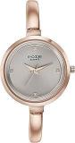 Sonata Poze Quartz Grey Dial Rose Gold Alloy Strap For Women SP80089WM01