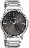 Sonata Quartz Analog Grey Dial Stainless Steel Strap Watch For Men NR77083SM05W