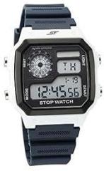 Sonata SF Hexa Digital Dial Unisex Watch with Polyurethane Strap 77123PP02