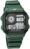 Sonata SF Hexa Digital Dial Unisex Watch With Polyurethane Strap 77123PP03