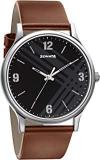 Sonata Smart Plaid Analog Black Dial Men's Watch NN77105SL02W/NP77105SL02W