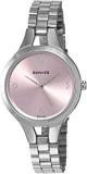 Sonata Steel Daisies Analog Pink Dial Women's Watch NL8151SM03/NP8151SM03