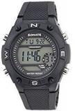 Sonata Superfibre Digital Grey Dial Men's Watch NK77033PP04