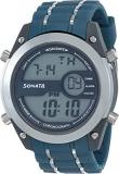 Sonata Superfibre Digital Grey Dial Men's Watch NM77034PP03 / NL77034PP03/NP77034PP03