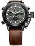 Spyn Analogue Digital Black Dial Men's Watch I039 Br