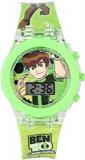 SQUIRRO Digital Unisex Watch Multicolour Dial Green Colored Strap