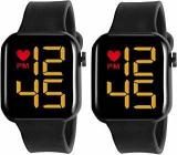 Stysol Day Time Led Lights Digital Watches For Unisex Stylish Combo