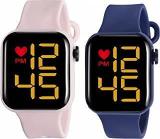 Stysol Led Watches For Men Boys Digital Wrist Watch For Girls Unisex Combo Latest