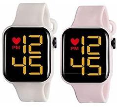 Stysol Unisex Led Combo Watches For Boys & Girls Digital Watch Stylish Latest