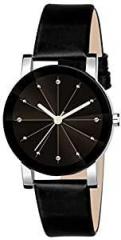 SWADESI STUFF Analogue Girl's Watch Black Dial Black Colored Strap