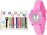 SWADESI STUFF Analogue Girl's Watch White Dial Multicolored Strap