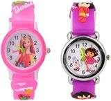 SWADESI STUFF Analogue Multi Color Dial Kids Watch For Boys And Girls Combo Of 2 Watches