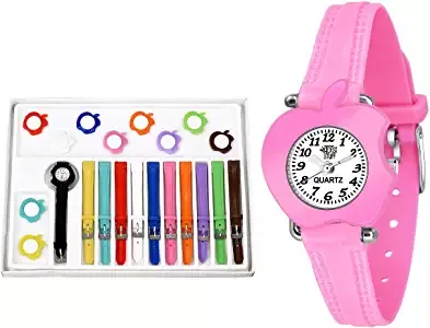 Swadesi Stuff Analogue Multicolor Dial 11 Belt Watches for Girls