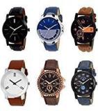 Swadesi Stuff Analogue Multicolor Dial Boy's/Girl's & Men's/Women's Combo Of 6 Watch Mitul Combo Of 6