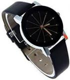 Swadesi Stuff Black Dial Crystal Watch Stylish Analog Watch For Women & Girls