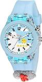 SWADESI STUFF Cute Cartoon Multi Color Lights Rubber Strap Analog Watch For Girls