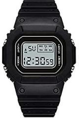 SWADESI STUFF Digital Multi Color Back 7 Light Day/Date Watch for Boys & Girls