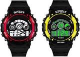 SWADESI STUFF Digital Multicolour Dial Boy's & Girl's Watch