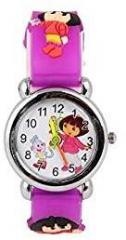 SWADESI STUFF Love Watch Series Analogue Girl's & Boy's Watch Purple Dial Purple Colored Strap