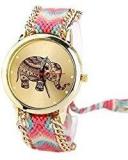 Swadesi Stuff New Arrival Cute Elephant Multicolour Stylish Analog Watch For Girls & Women