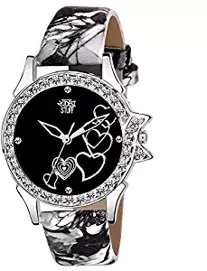 Swadesi Stuff Stylish Black Analog Watch for Girls and Women Watch for Girls