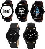 Swadesi Stuff Stylish PUBG Apna Time Aayega Lord Shiva Watch Combo For Men & Women